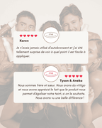 Montage de commentaires de clients sur le produit Mousse autobronzante Foncée - TravelMe